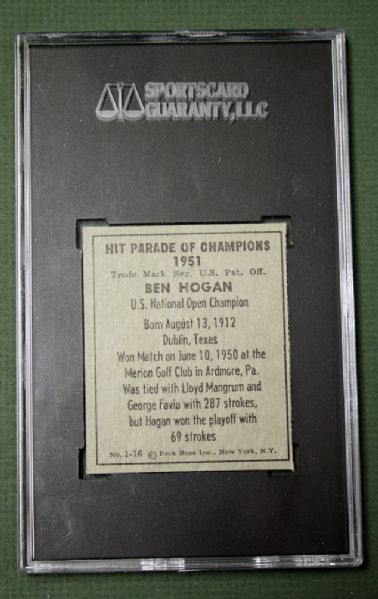 1951 Berk Ross Ben Hogan SGC 88 Nm/Mt