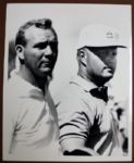 12-9-1964 Arnold Palmer and Jack Nicklaus 8x10 Wire Photo