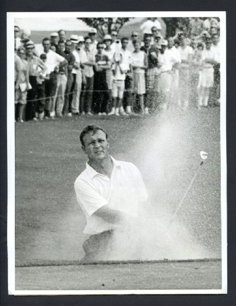Arnold Palmer - Wire Photo 8/11/66 Thunderbird Classic Invitational Golf Tournament