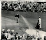 Ben Hogan at the Masters in Augusta, GA Wire Photo - 4/11/1954