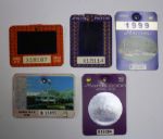 Lot of 5 Masters Badges 2000, 1999, 1998, 1994, 1993
