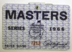 1966 Masters Badge Nicklaus Wins 