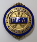 Walter Hagen Honorary V.P.s  Badge From PGA Only Second Ever Issued