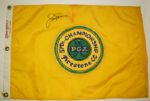 Actual Course Flown 18th hole flag from Jack Nicklaus 14th Major Win at 1975 P.G.A.