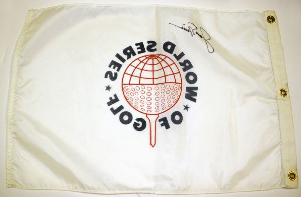 Course Flown flag from Jack Nicklaus' 61st PGA Tour Win 1976 World Series of Golf