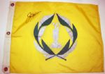 Course Flown 18th hole flag from Jack Nicklaus 64th PGA Tour Win 1977 Memorial
