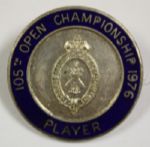 Curtis Stranges 1976 British Open Contestants Pin