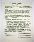 1962 Arnold Palmer signed Contract to Appear on ABC Show "Challenge Golf"