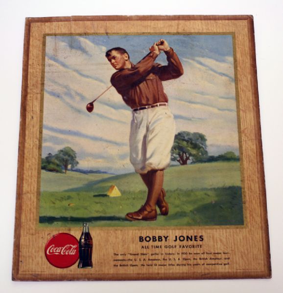 Bobby Jones Coca Cola Advertisement poster