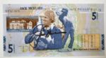 5 Pound Note signed by Jack Nicklaus