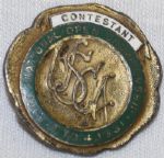 1931 U.S. Open Contestant Badge Inverness Club Toledo, Ohio