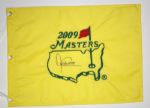 Angel Cabrera Autographed 2009 Masters Flag JSA COA
