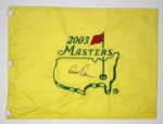 Arnold Palmer Autographed Masters Flag JSA COA