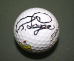 Bernhard Langer Autographed Masters Golf Ball JSA COA