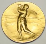 1931 Horton Smith Gold Medal for 3rd Prize at Seddon Championship with Book Showing Medal