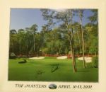 2003 Masters Poster Signed by Nicklaus and Palmer