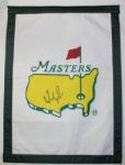 Fred Couples Autographed Masters Garden Flag JSA COA