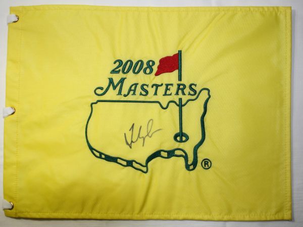 Fred Couples signed Masters Flag - JSA COA