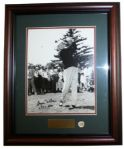 Byron Nelson Deluxe Framed 8x10 Detailed Autograph with 1937-1942 Masters Wins Inscription