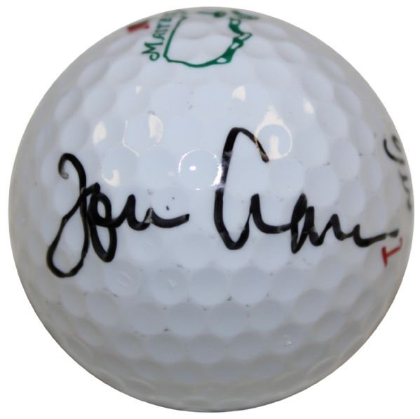 Masters Logo Golf Ball Signed by 1973 Champion Tommy Aaron