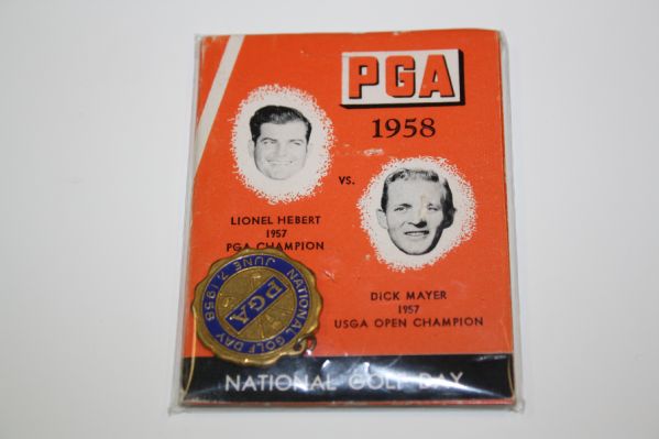 1958 National Golf Day Award - Lionel Hebert/ Dick Mayer