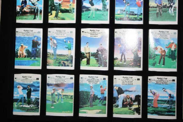 Ryder Cup Commemorative Matchbooks Series - 1927-1997