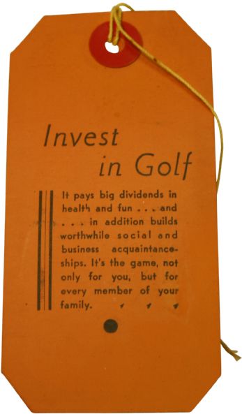1941 Masters Sunday Ticket-Top Condition Example!