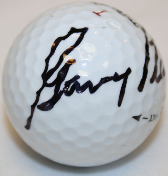 Gary Player Autographed Masters Logo Golf Ball