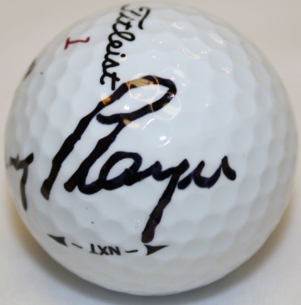 Gary Player Autographed Masters Logo Golf Ball