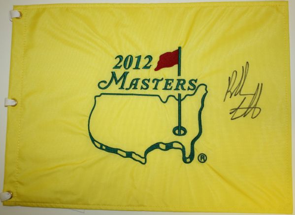 Bubba Watson Signed 2012 Masters Pin Flag