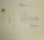Ben Hogan Signed Letter to Tom Robinson with Envelope - 6/17/1993