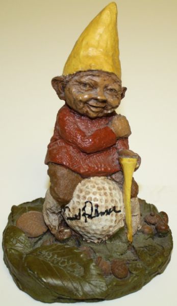 Arnold Palmer Signed 'Arnold' Golf Gnome