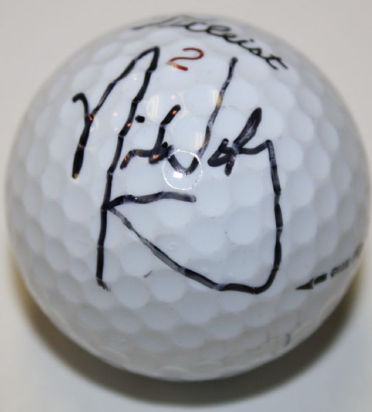 Nick Watney Autographed Golf Ball