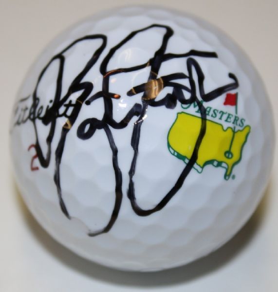 Rickie Fowler Autographed Masters Logo Golf Ball