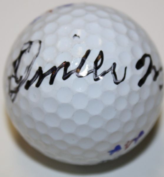 Orville Moody Autographed Golf Ball - Deceased Open Champion