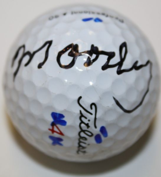 Orville Moody Autographed Golf Ball - Deceased Open Champion