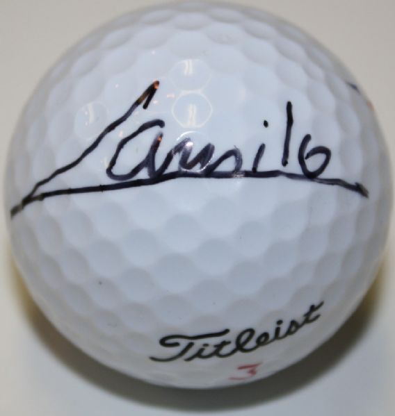 Camillo Villegas Autographed Golf Ball