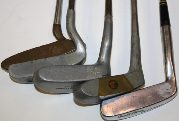 Lot of 8800 Series Putters: 8800, 8854, 8823, 8840, and Arnold Palmer Personal