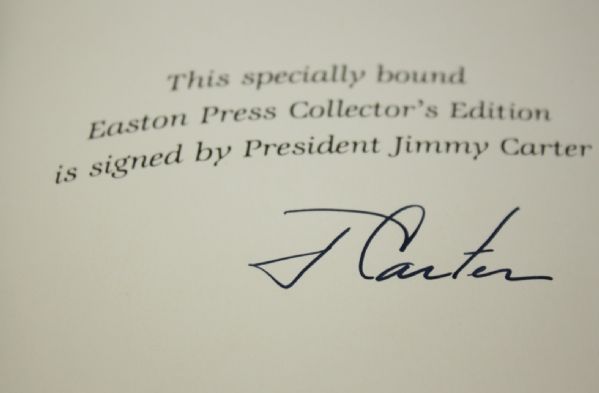 Jimmy Carter Hand Signed 'Keeping Faith' Limited Edition Book
