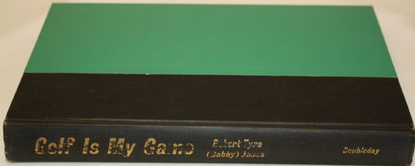 'Golf Is My Game' by Robert T. (Bobby) Jones - Green-Black Cover