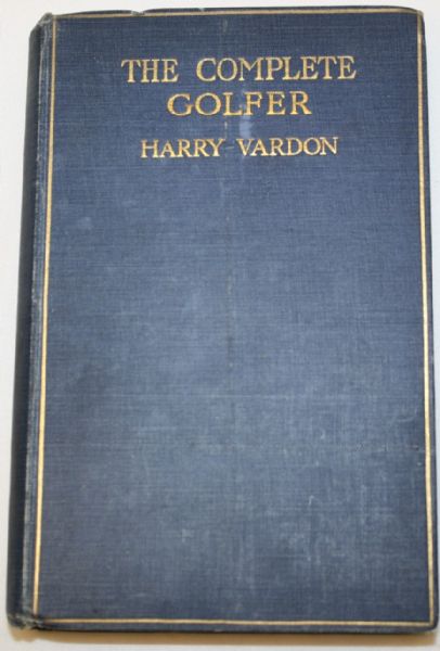 'The Complete Golfer' by Harry Vardon - Blue Cover