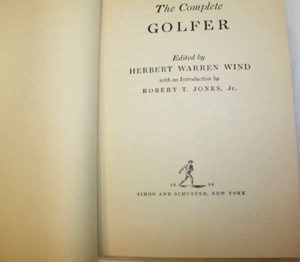 'The Complete Golfer' by Harry Vardon - Edited by Herbert Warren Wind