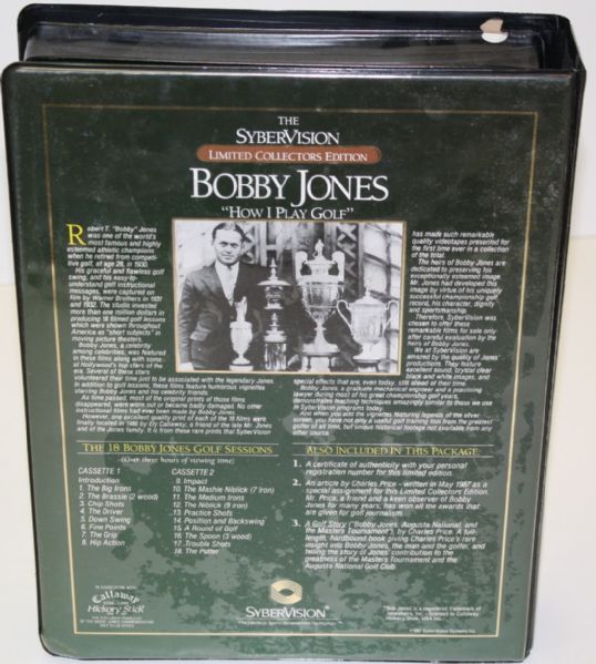 Bobby Jones: The SyberVision Limited Collection Series of 'How I play Golf': A Collection of 18 Instructional Videos