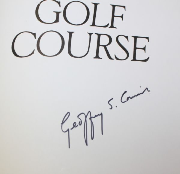 Geoffrey S. Cornish Autographed Book 'The Golf Course' by Geoffrey S. Cornish