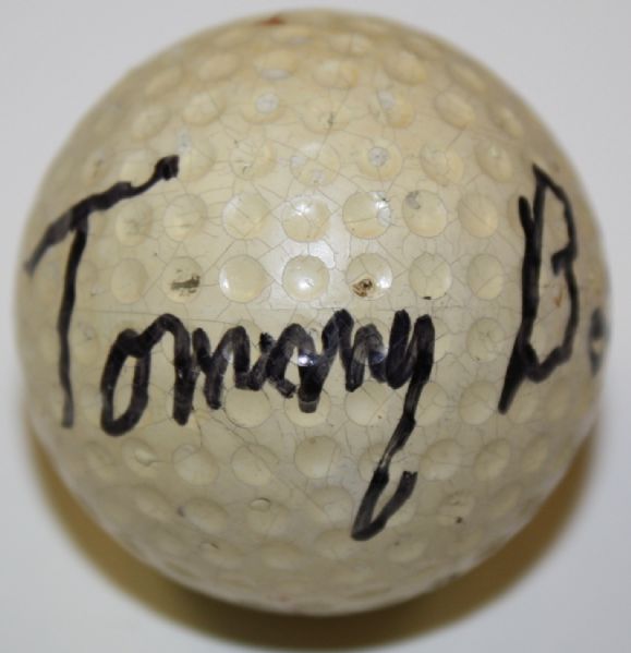 Tommy Bolt Autographed Golf Ball