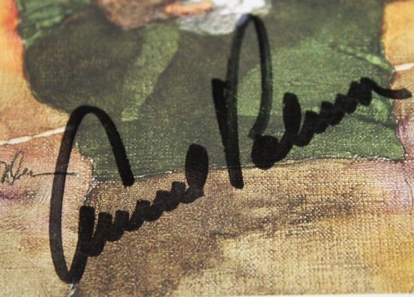 Arnold Palmer Autographed 'The King' 3x5 Portrait Card