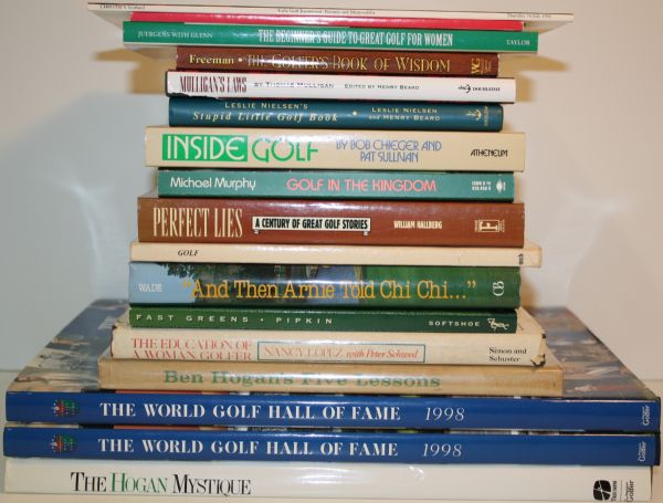 Lot of Fifteen Books: World of Golf Auto