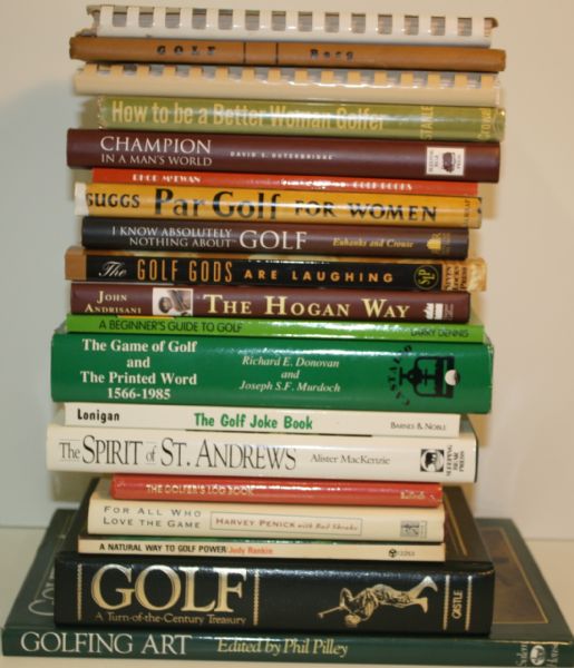 Lot of Twenty Books: Golfing Auto