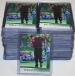 Lot of 100 2001 Upper Deck Tiger Woods Golf Cards - Not Graded and Not Cased - Group 22