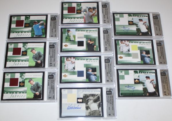 Lot of 22 Miscellaneous Golf Cards - Signed, Unsigned, Graded, Not Graded - Group 31
